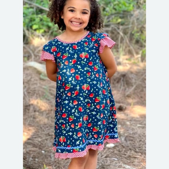 Matilda Jane Enchanted Garden Tuscan Linen Blend Dress - Picture 1 of 8